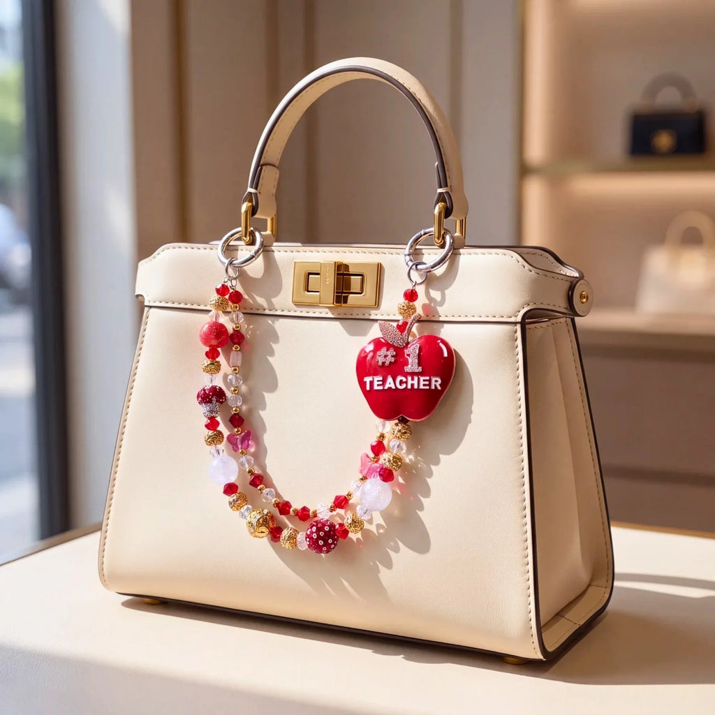 Inspirational Beaded Bag Charm | Purse Charm & Handbag Accessory