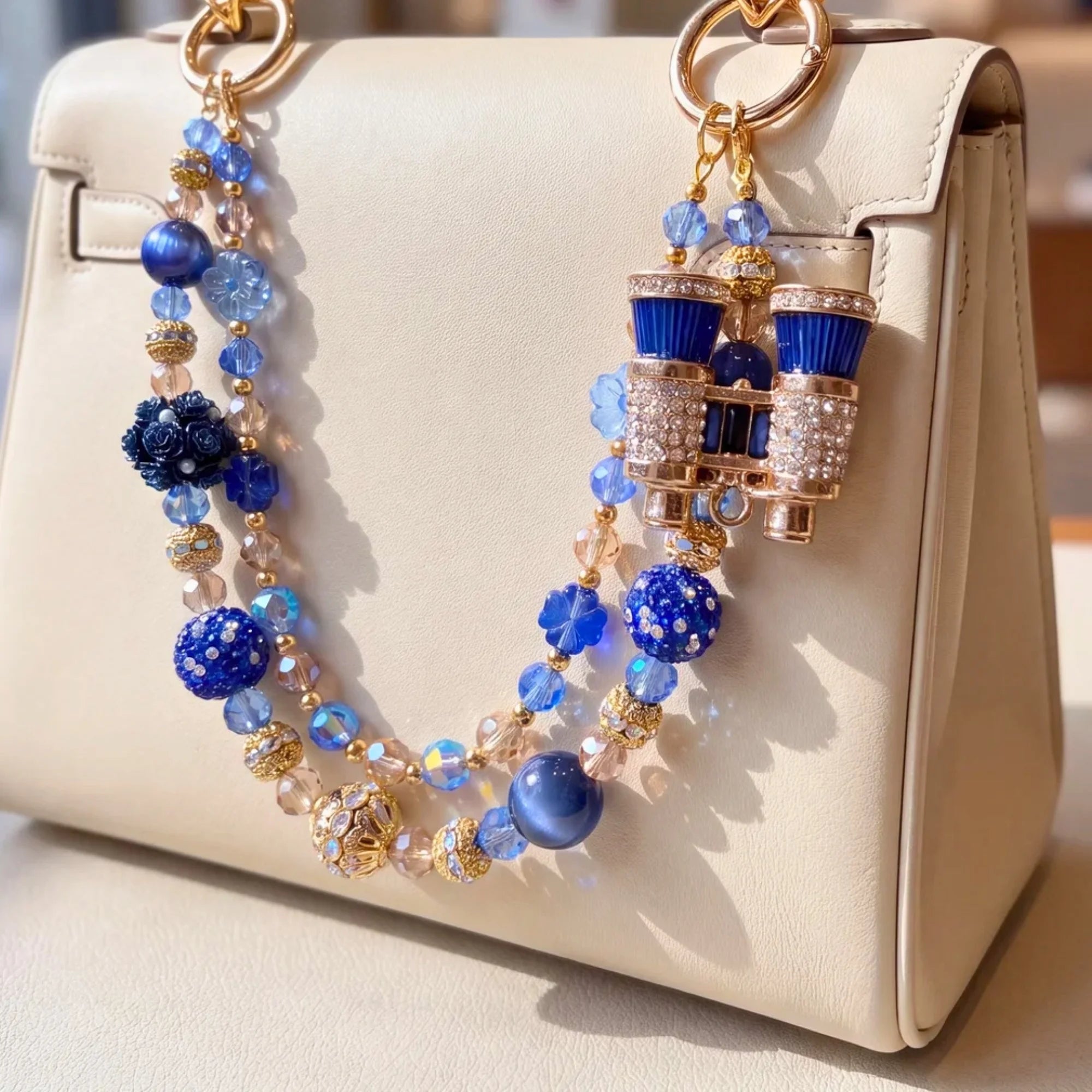 Inspirational Beaded Bag Charm | Purse Charm & Handbag Accessory