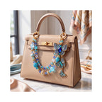 Butterfly & Nature Bag Charm | Butterfly Purse Charm & Beaded Handbag Accessory