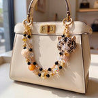 Butterfly & Nature Bag Charm | Butterfly Purse Charm & Beaded Handbag Accessory