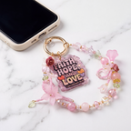 Inspirational Beaded Phone Charm | Phone Tether, Purse Charm & Bag Accessory